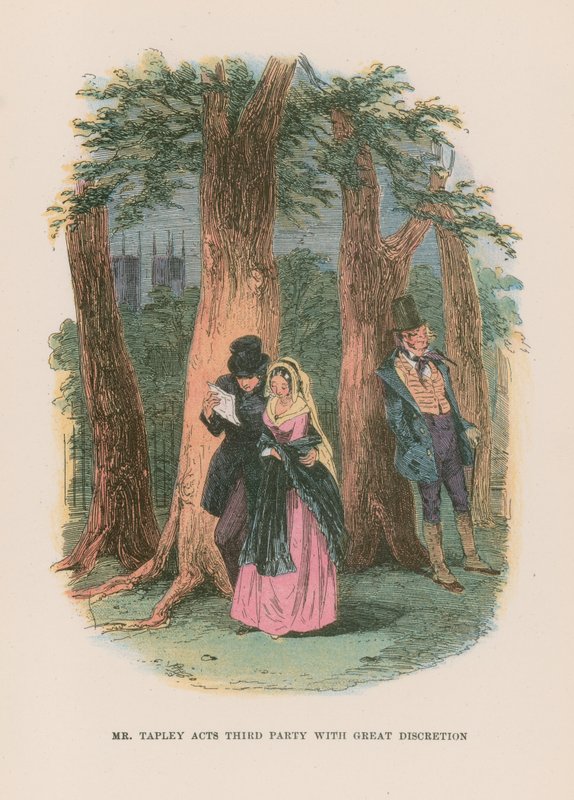 Illustration für Martin Chuzzlewit von Hablot Knight Browne