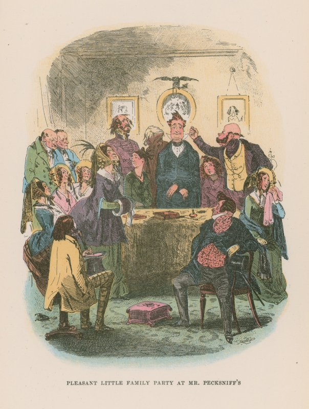 Illustration für Martin Chuzzlewit von Hablot Knight Browne