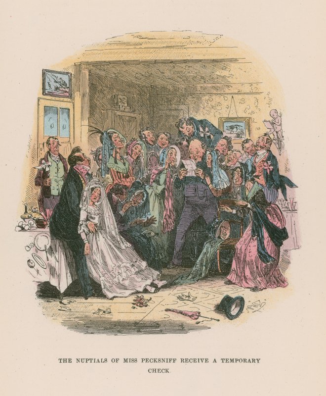 Illustration für Martin Chuzzlewit von Hablot Knight Browne
