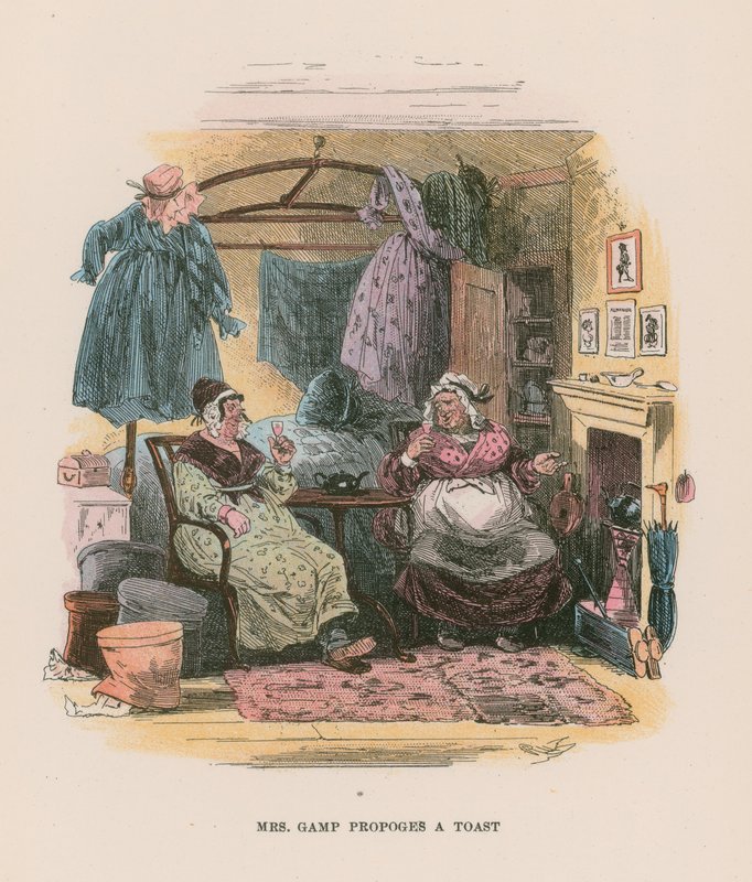 Illustration für Martin Chuzzlewit von Hablot Knight Browne