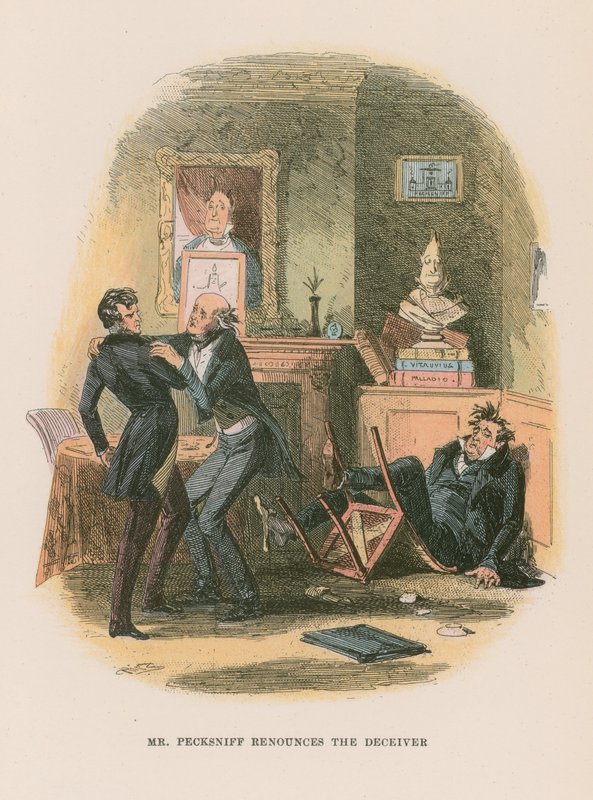 Illustration für Martin Chuzzlewit von Hablot Knight Browne