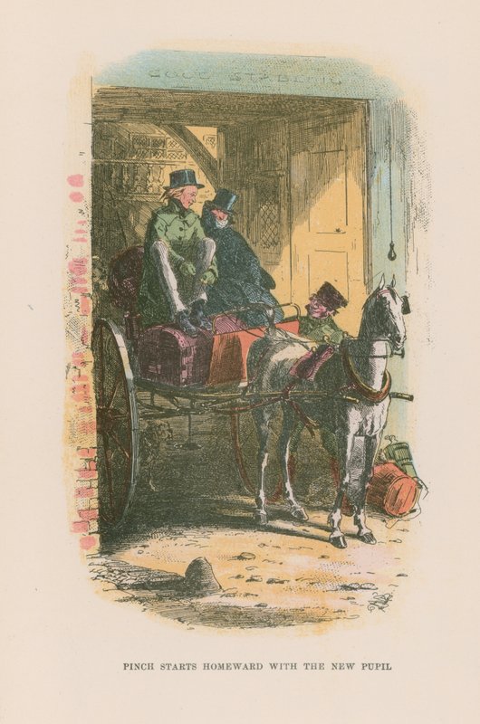 Illustration für Martin Chuzzlewit von Hablot Knight Browne