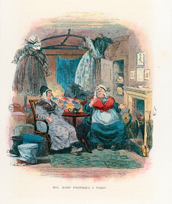 Illustration für Martin Chuzzlewit von Hablot Knight Browne