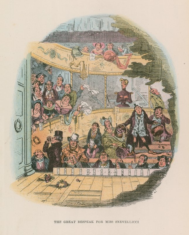 Illustration für Nicholas Nickleby von Hablot Knight Browne