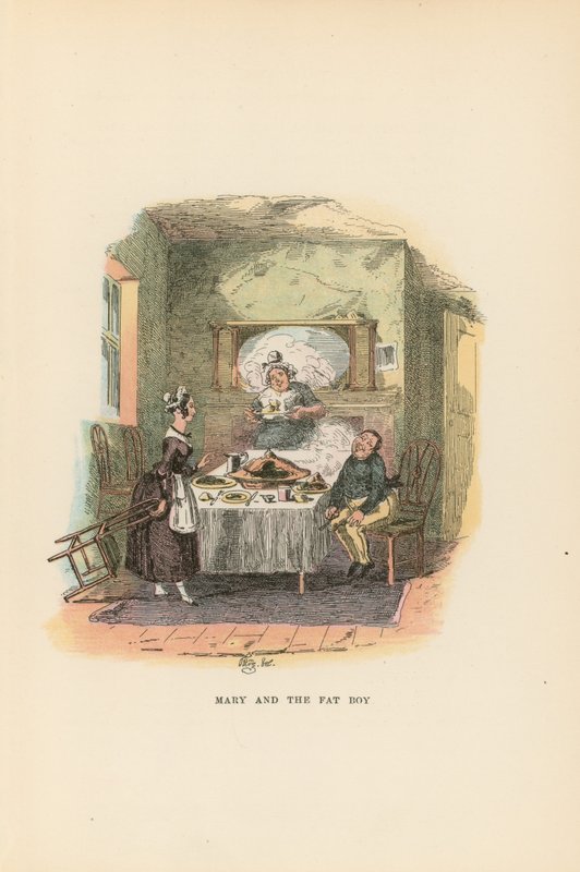 Illustration für Pickwick Papers von Hablot Knight Browne