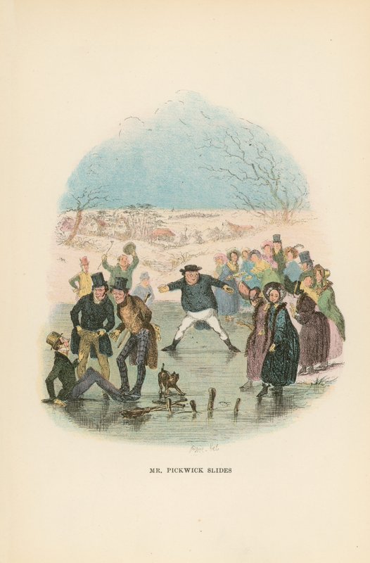 Illustration für Pickwick Papers von Hablot Knight Browne