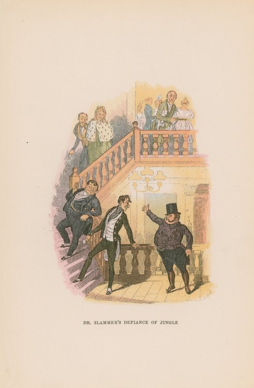 Illustration für Pickwick Papers von Hablot Knight Browne