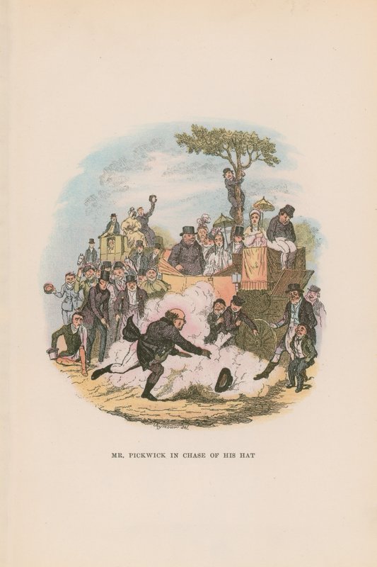 Illustration für Pickwick Papers von Hablot Knight Browne