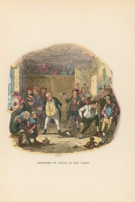 Illustration für Pickwick Papers von Hablot Knight Browne