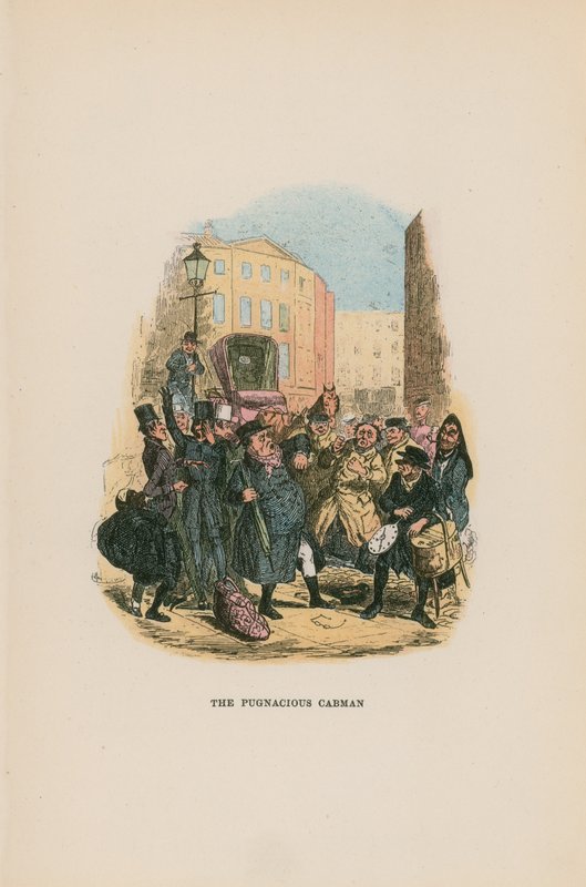 Illustration für Pickwick Papers von Hablot Knight Browne