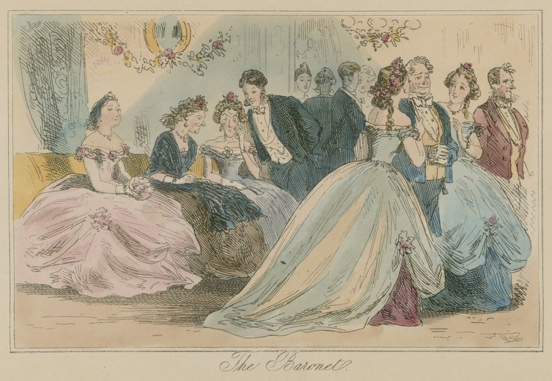 Der Baronet von Hablot Knight Browne