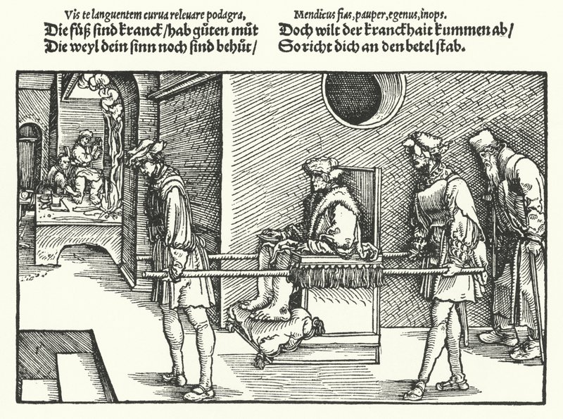 Gicht von Hans (after) Burgkmair