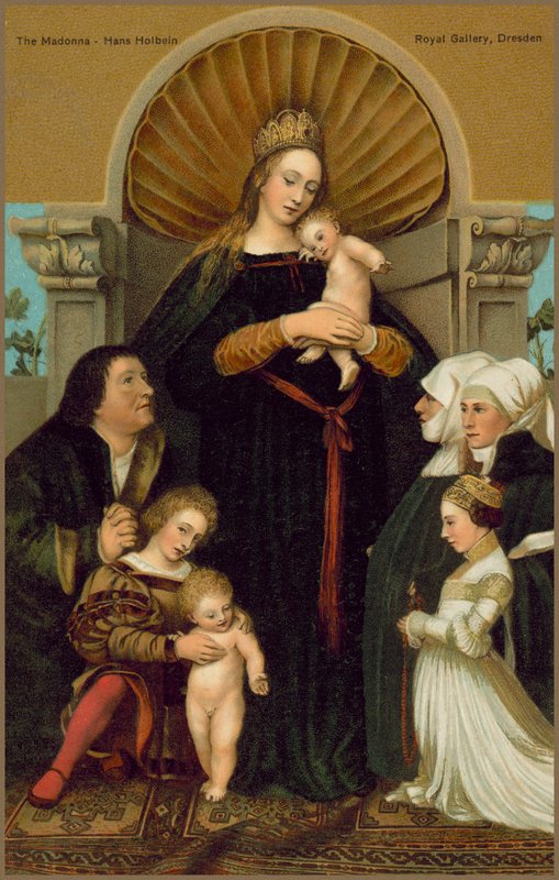 Darmstädter Madonna von Hans (after) Holbein the Younger