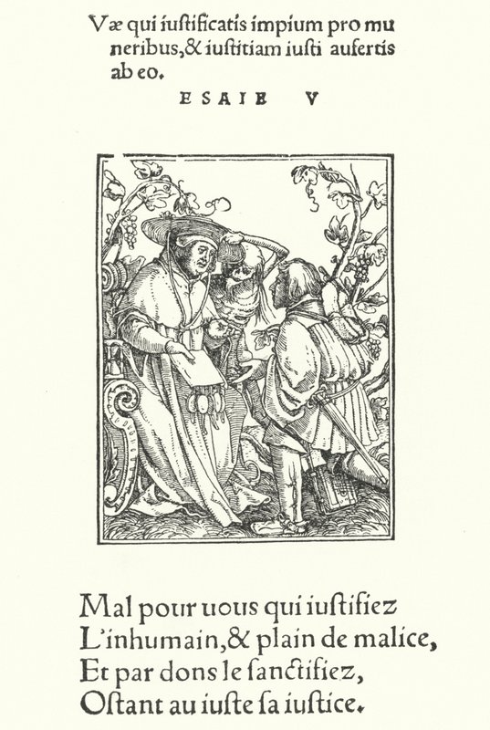 Der Kardinal (Gravur) von Hans (after) Holbein the Younger