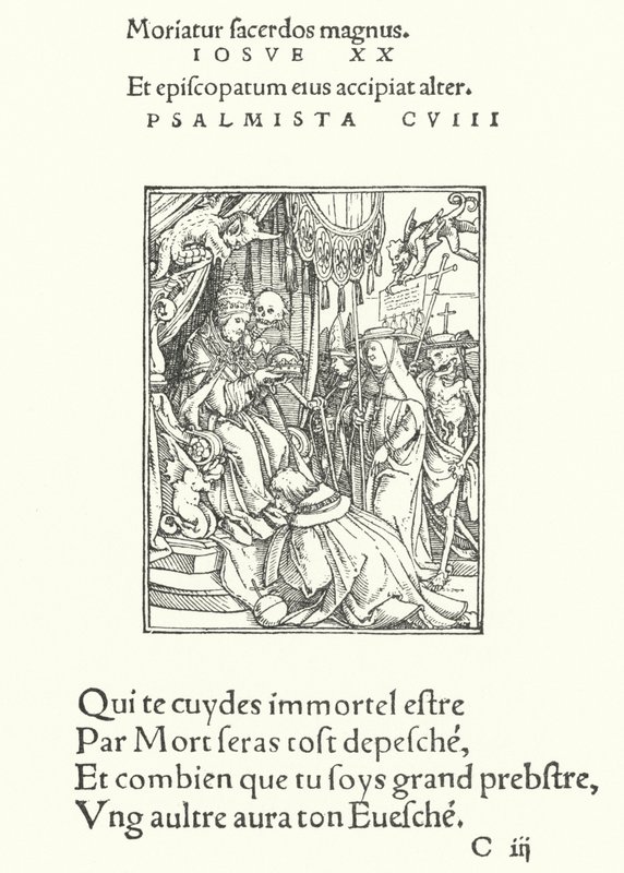 Der Papst von Hans (after) Holbein the Younger