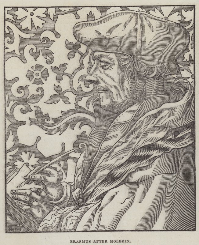 Erasmus von Hans Holbein der Jüngere