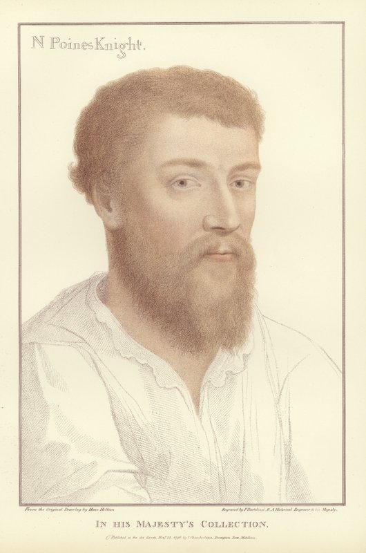 Sir Nicholas Poins von Hans Holbein der Jüngere