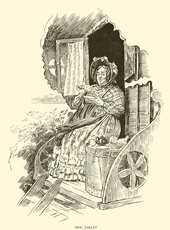 Mrs. Jarley von Harold Copping