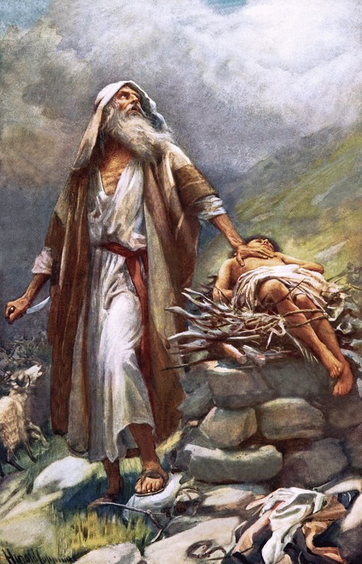 Abraham und Isaak von Harold Copping