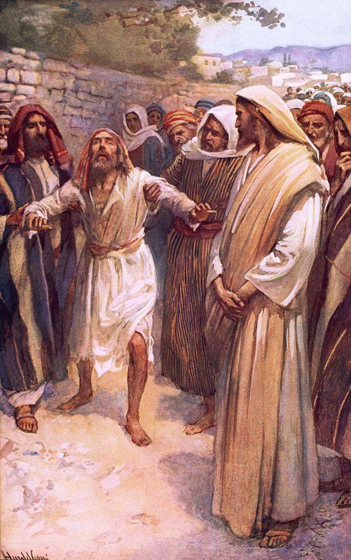 Bartimäus von Harold Copping