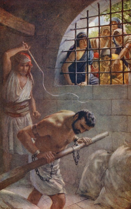 Altes Testament: Samson von Harold Copping