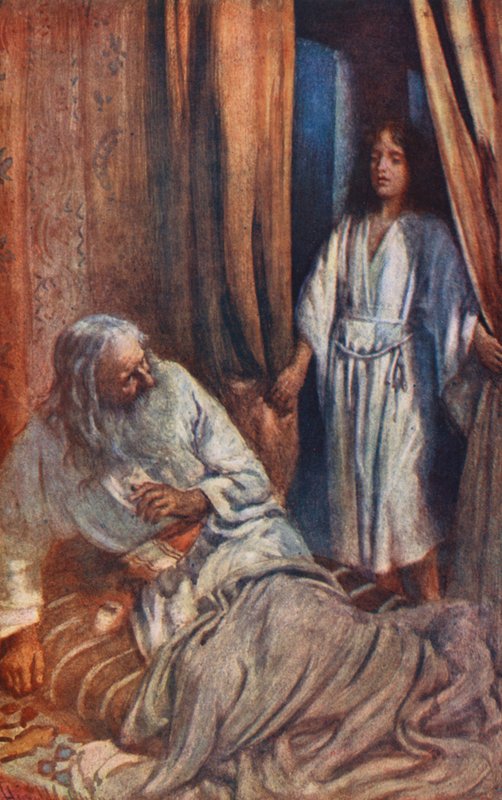 Altes Testament: Das Kind Samuel von Harold Copping