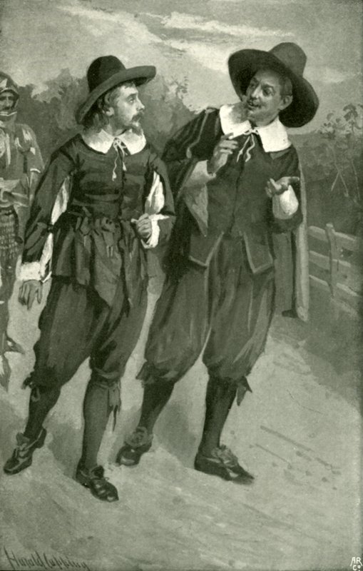 Gesprächig von Harold Copping