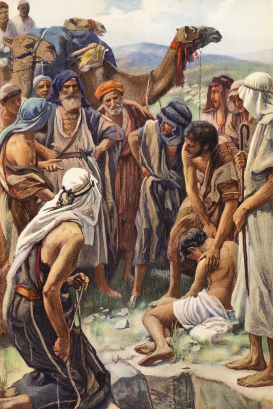 Der Verkauf von Joseph von Harold Copping