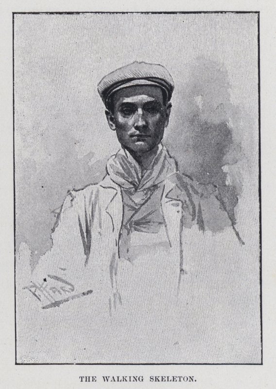 Das wandelnde Skelett von Harold Hume Piffard