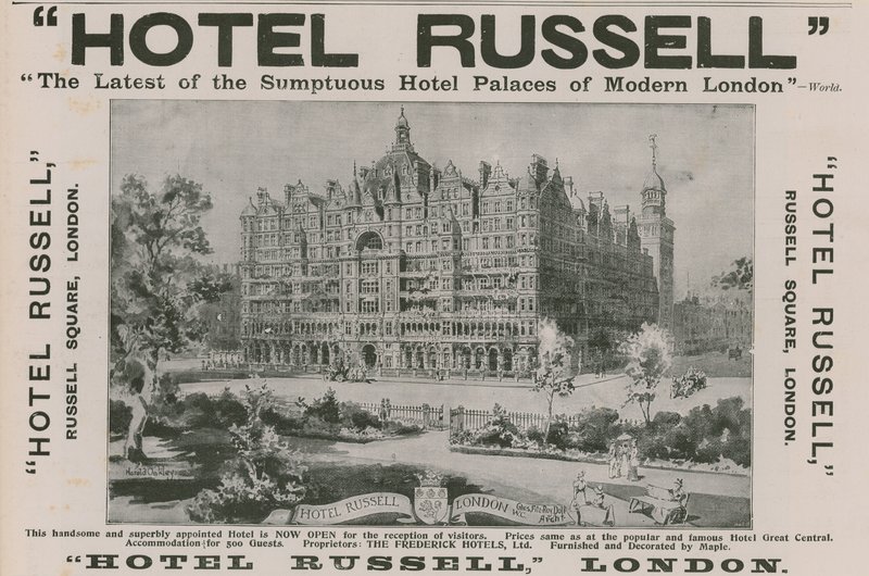 Hotel Russell, Russell Square, London von Harold Oakley