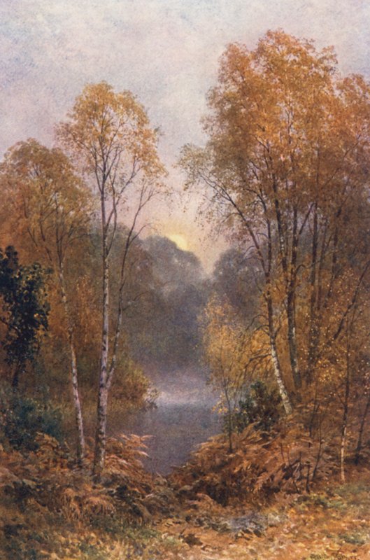 Der Herbstmond von Harold Sutton Palmer