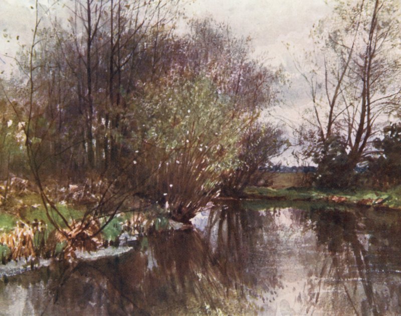 Der Mühlbach, Ockham von Harold Sutton Palmer