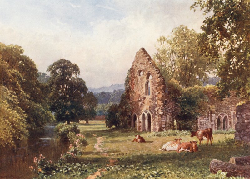 Waverley Abbey, nahe Farnham von Harold Sutton Palmer