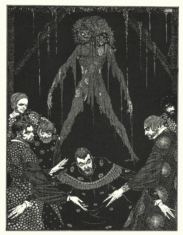 Edgar Allan Poe: Die schwarze Katze von Harry Clarke