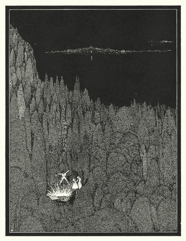 Edgar Allan Poe: Der Goldkäfer von Harry Clarke