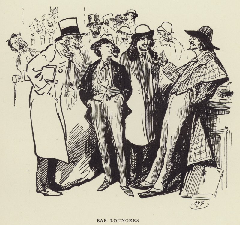 Bar-Loungers von Harry Furniss