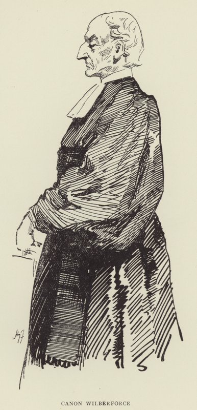 Kanoniker Wilberforce von Harry Furniss