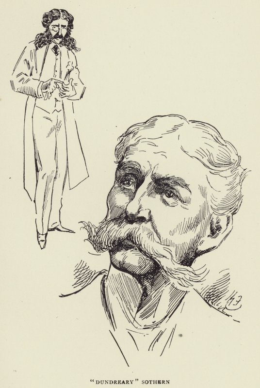 Dundreary Sothern von Harry Furniss