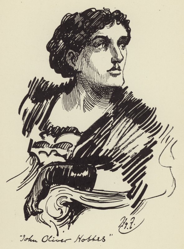 John Oliver Hobbes von Harry Furniss