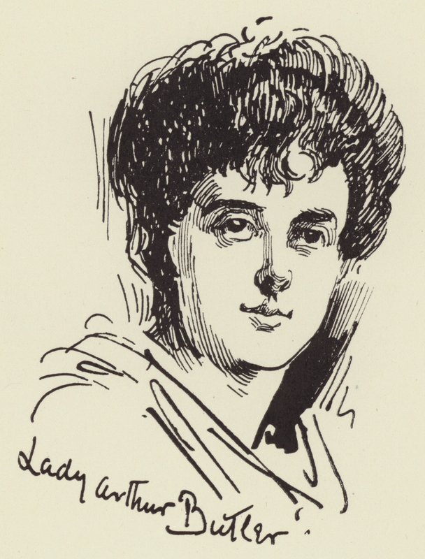 Lady Arthur Butler von Harry Furniss