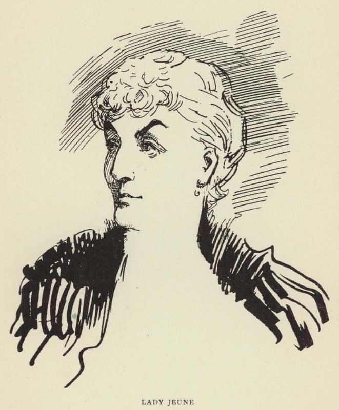 Lady Jeune von Harry Furniss