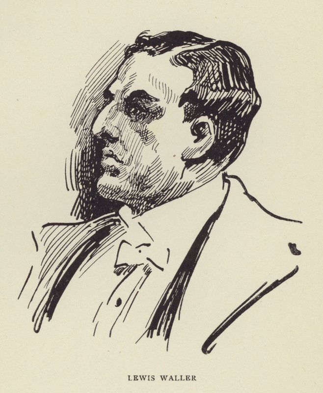 Lewis Waller von Harry Furniss
