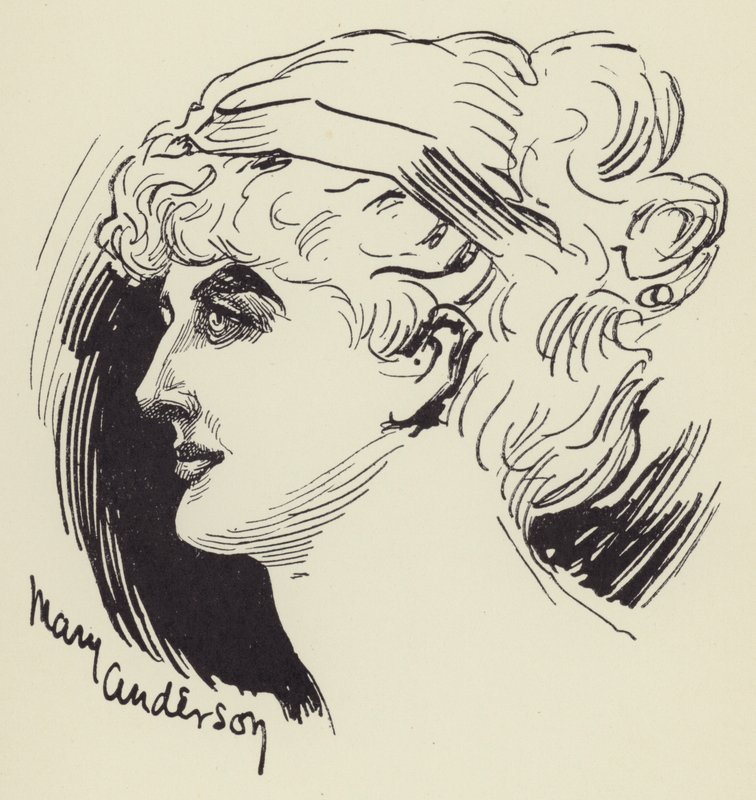 Mary Anderson von Harry Furniss