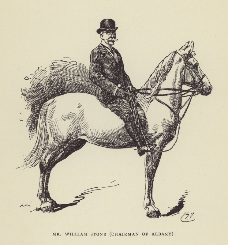 Mr William Stone, Vorsitzender von Albany von Harry Furniss