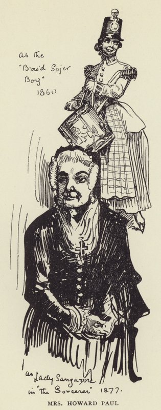 Mrs Howard Paul von Harry Furniss