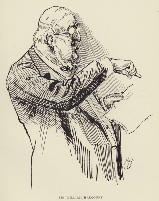 Sir William Harcourt von Harry Furniss