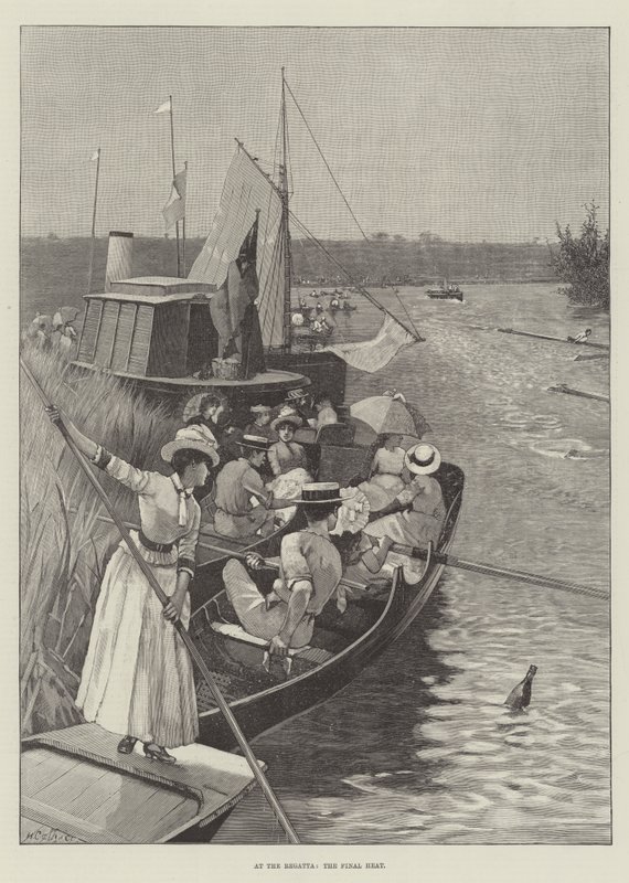 Bei der Regatta, das Finale von Hector Caffieri