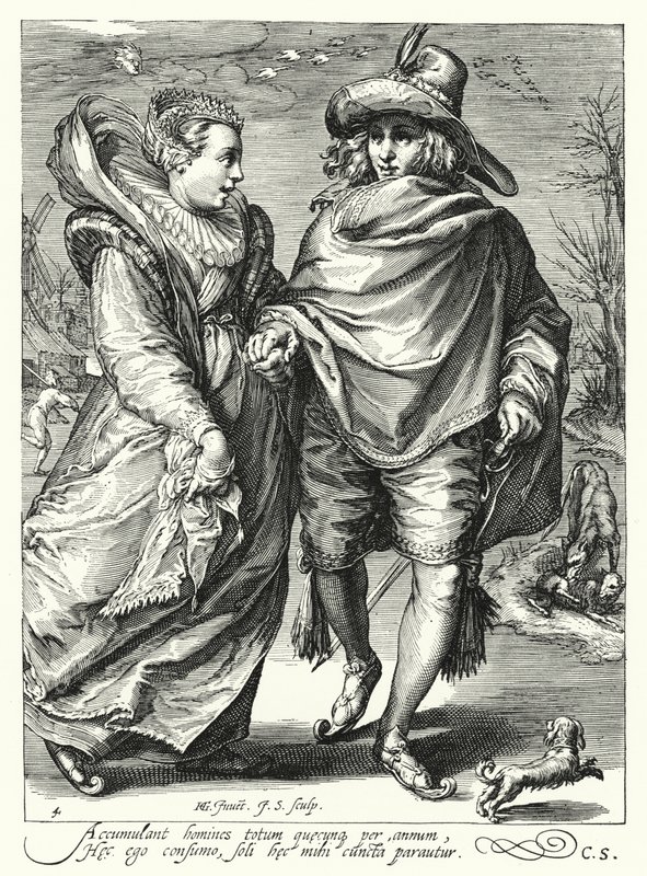 Winter von Hendrik (after) Goltzius