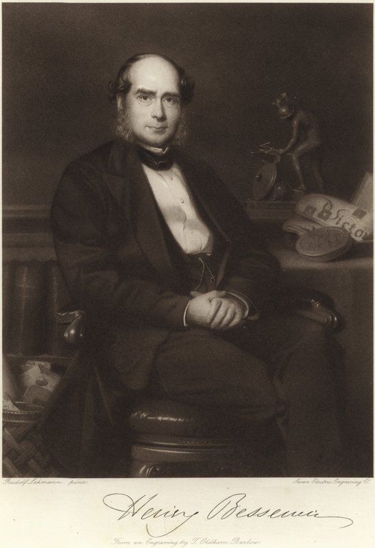 Sir Henry Bessemer von Henri Lehmann