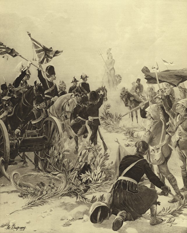 Rule Britannia (Gravur) von Henri Louis Dupray
